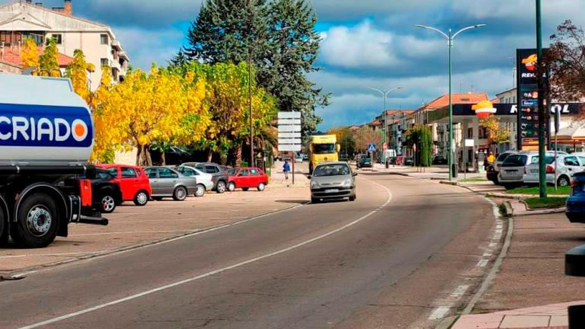 Los hechos habrían tenido lugar en un domicilio del barrio de la avenida de Salamanca, en la foto.