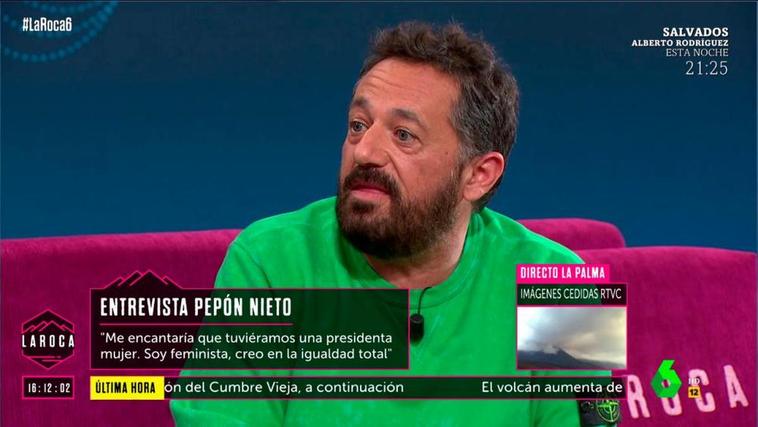 Pepón Nieto en el programa ‘La Roca’.