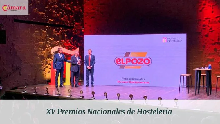 Silvestre Sánchez Sierra recoge uno de los Premios Nacionales de Hostelería