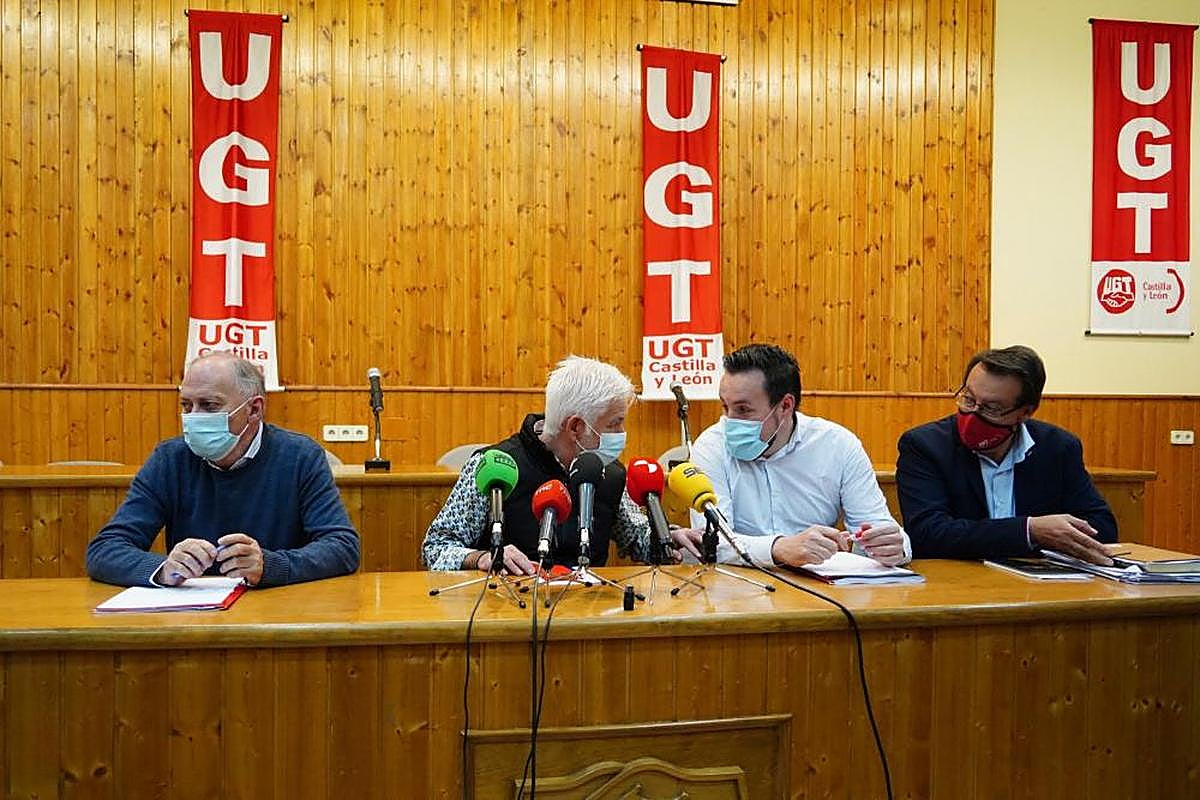Faustino Temprano, Marcelino Muñoz, Miguel Holguín y Carlos Arenas.