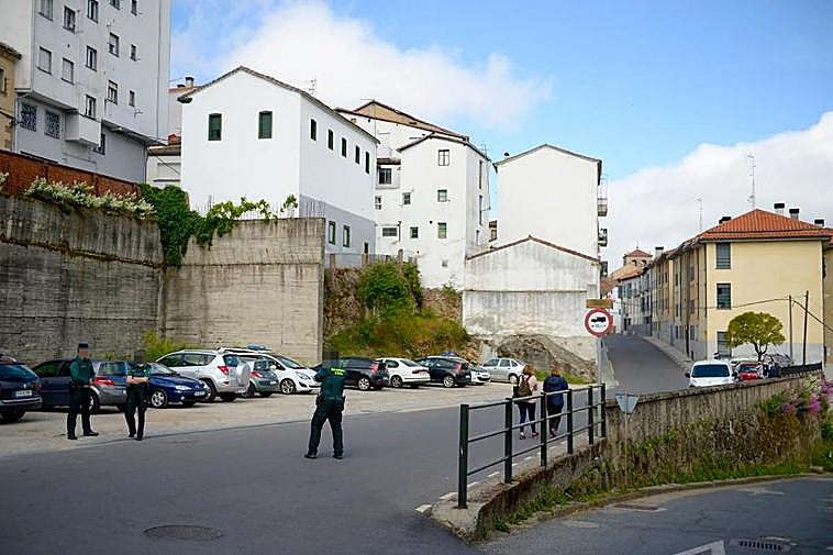 Despliegue de la Guardia Civil en la lucha contra la droga el pasado mes de junio en Béjar