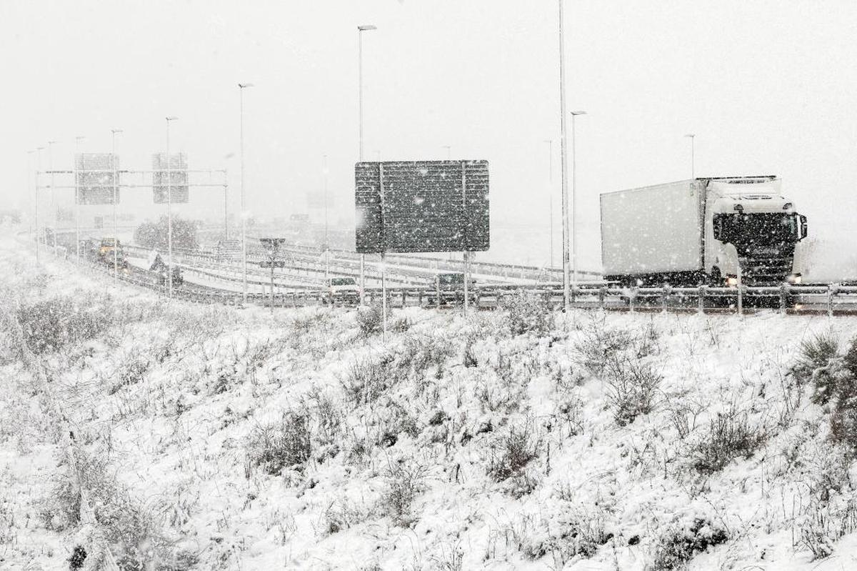 Preocupan los avisos de nieve en Burgos