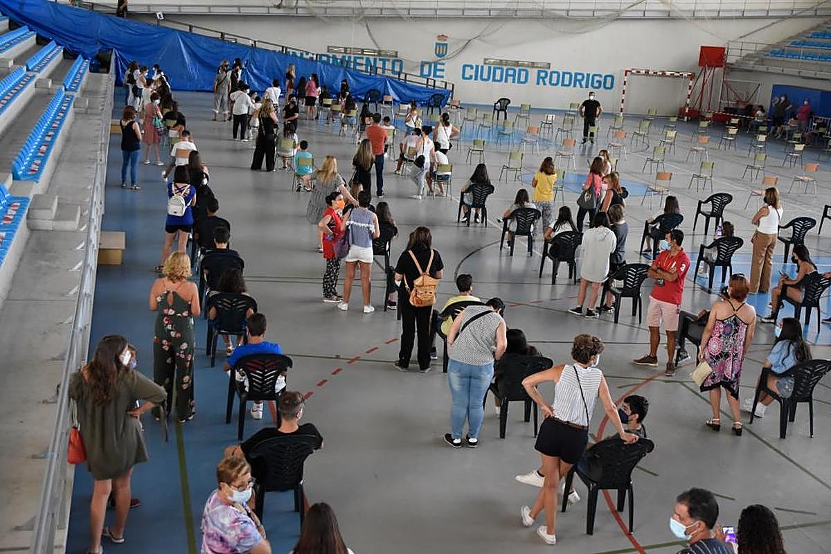 Vacunación masiva en Ciudad Rodrigo