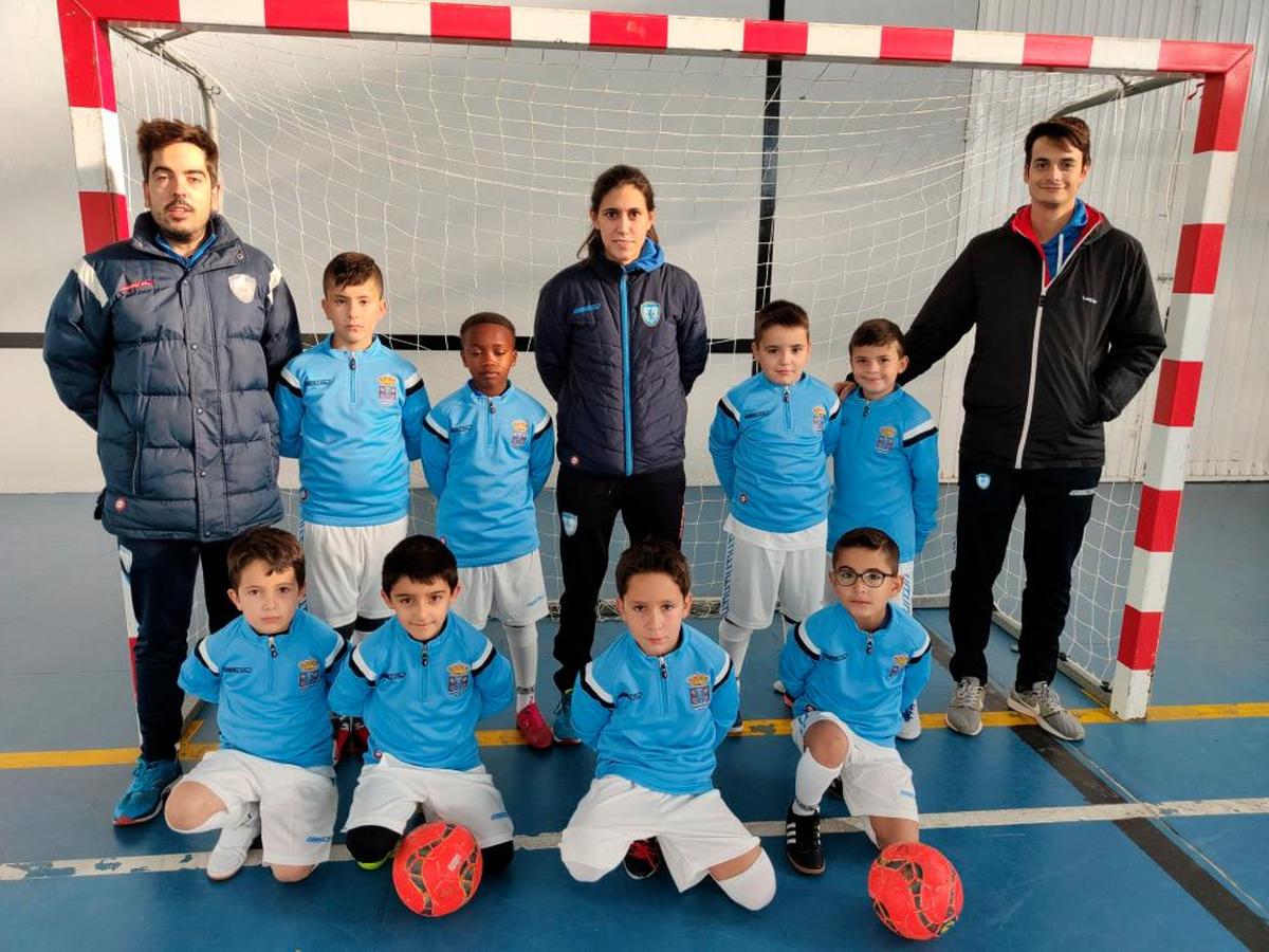 Ayuntamiento de Santa Marta A benjamín masculino fútbol sala.