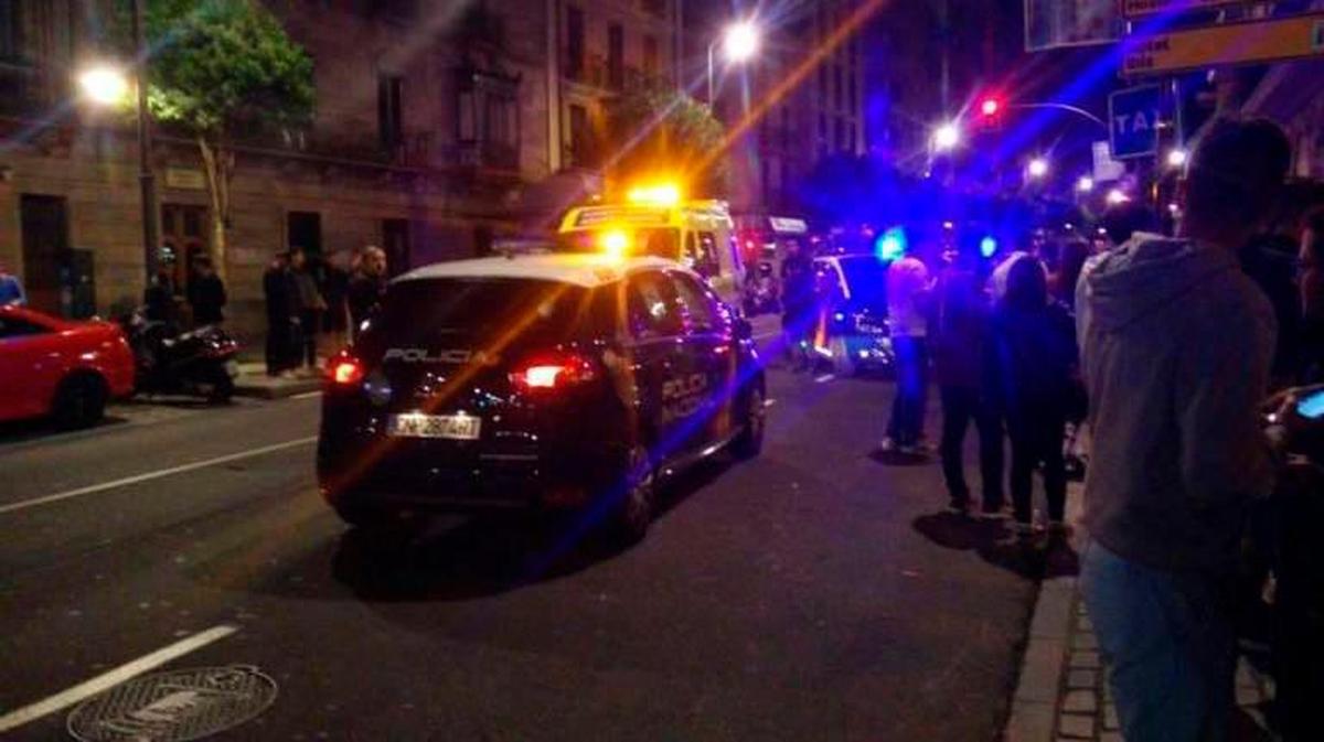 La Policía Nacional, en otra intervención en la Gran Vía