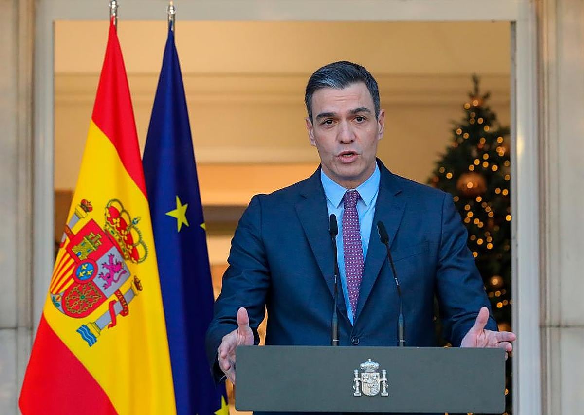 Pedro Sánchez, en La Moncloa