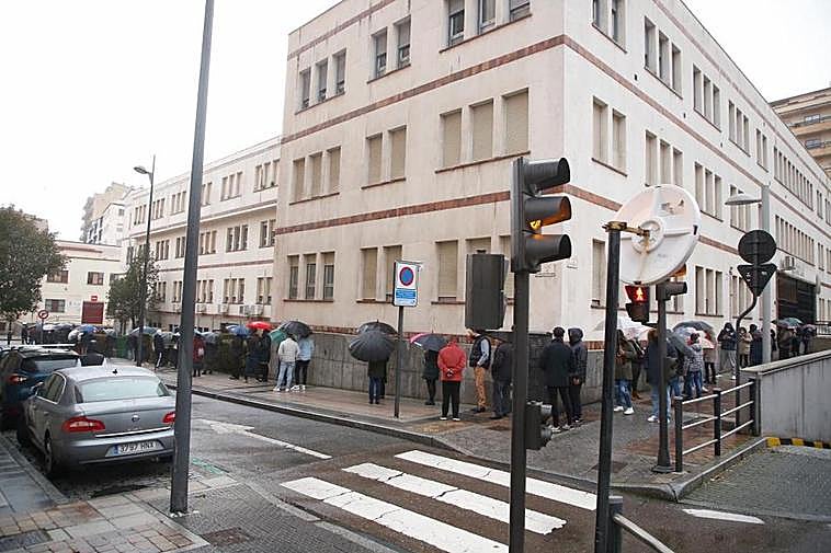 Inmediaciones  del centro de salud de San Juan.