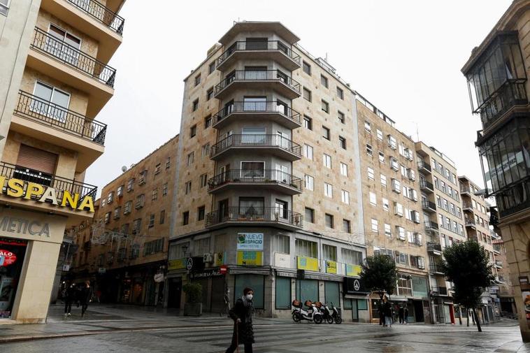 Edificios de viviendas en la capital salmantina