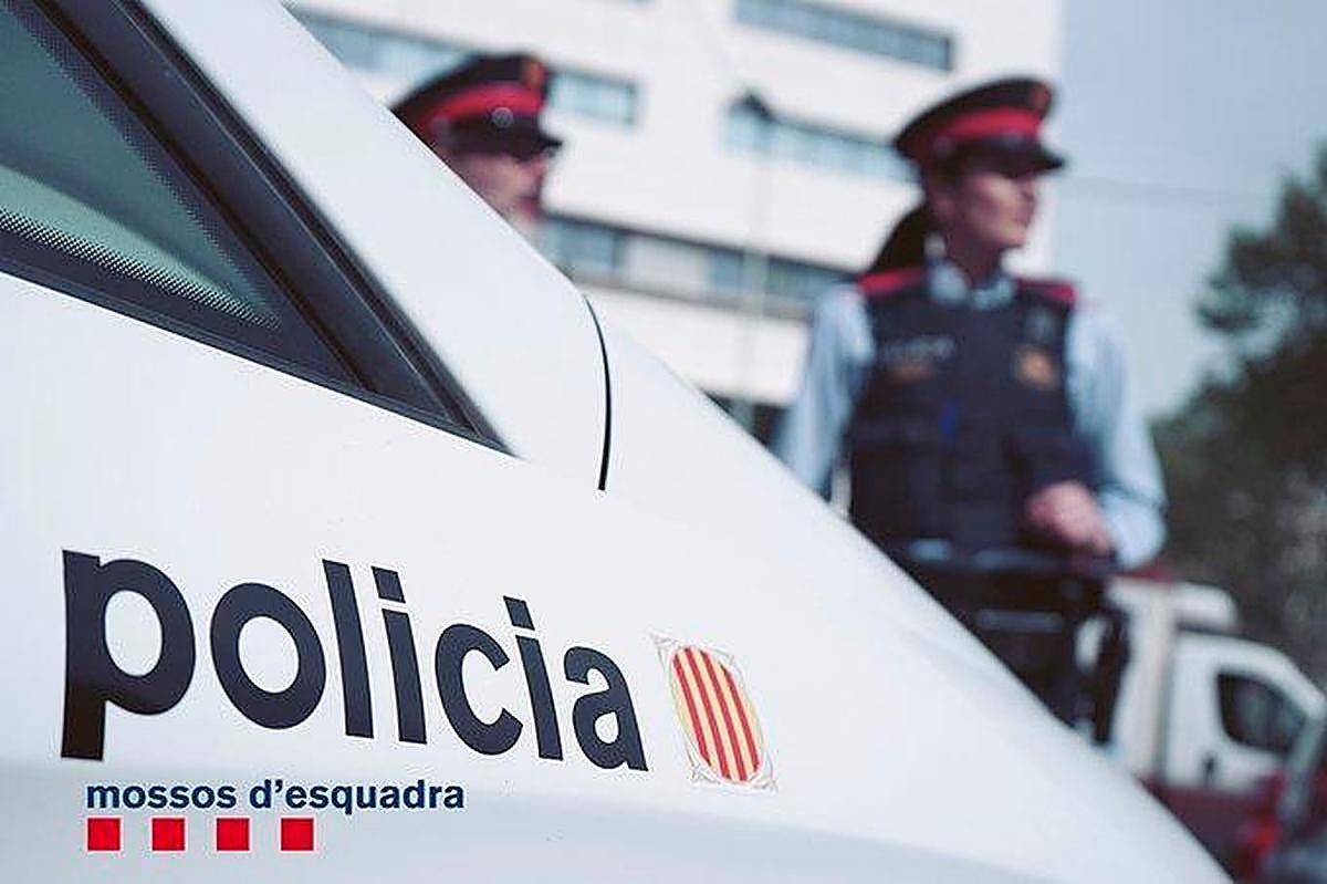 Patrulla de los Mossos d’Esquadra.