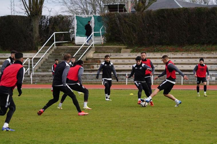 Entrenamiento del Salamanca UDS en Las Pistas