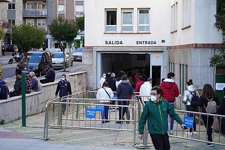 Colas en el SUAP de San Juan