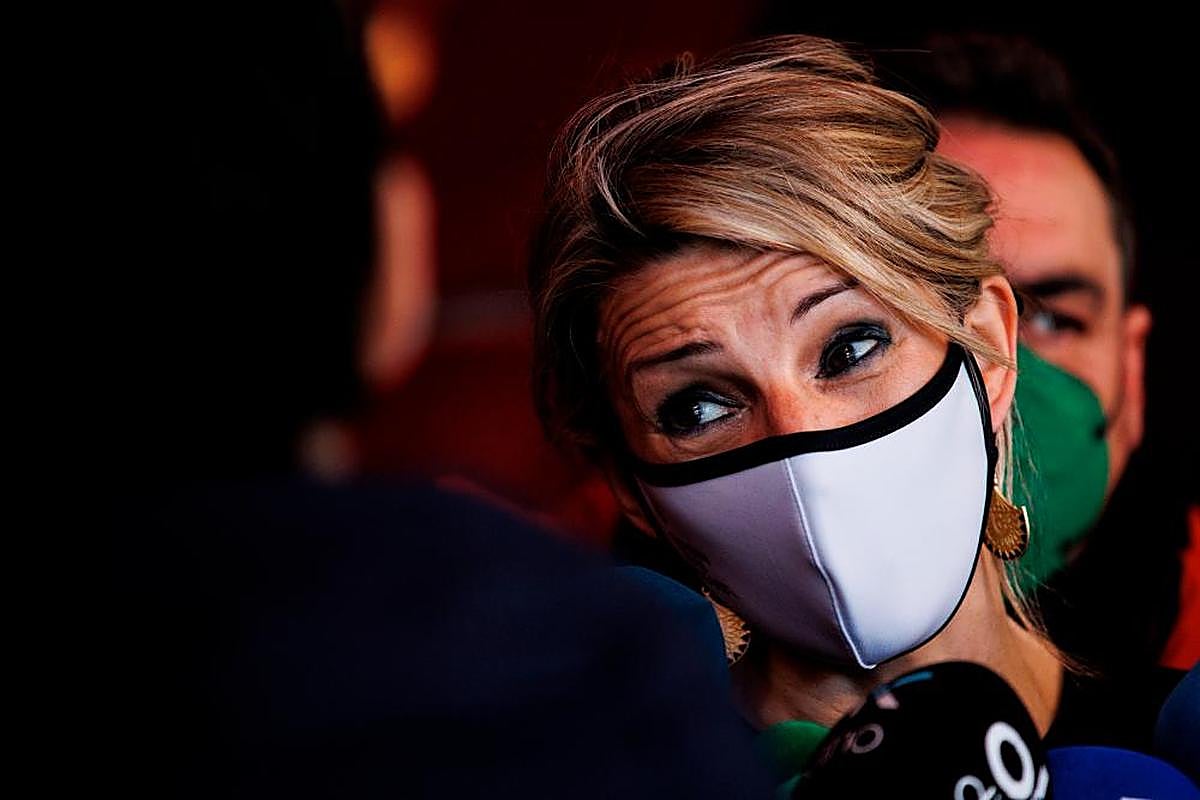 La vicepresidenta segunda del Gobierno, Yolanda Díaz