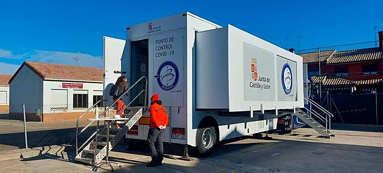 Uno de los puntos donde se hicieron los test en Cabrerizos