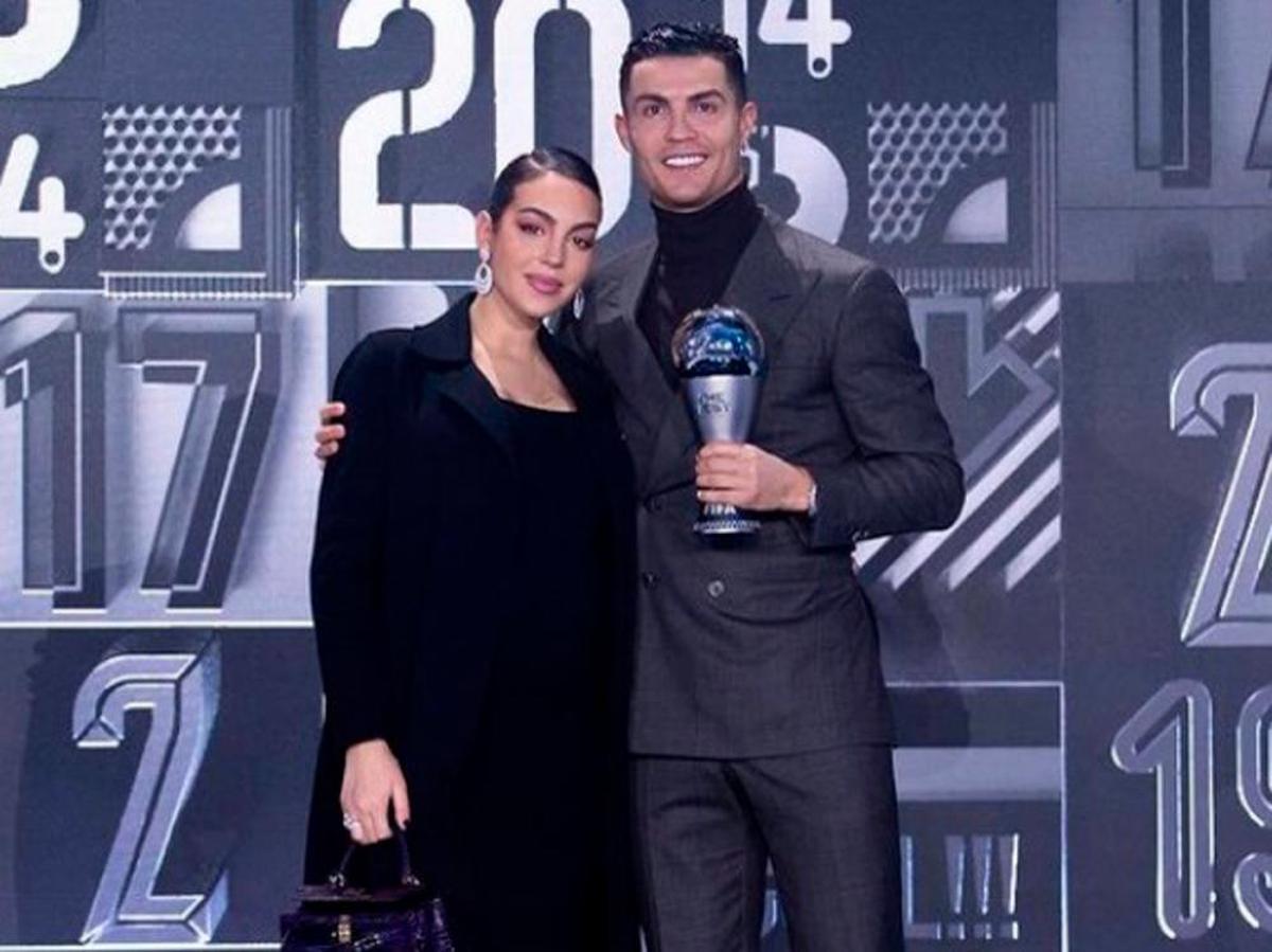 Georgina Rodríguez y Cristiano Ronaldo, en una imagen reciente, esperan ansiosos el nacimiento de sus mellizos.