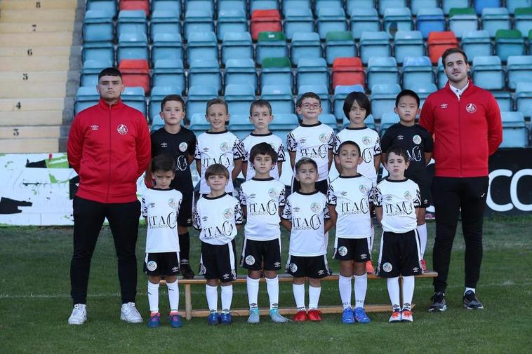 Plantilla prebenjamín ‘B’ del Salamanca UDS