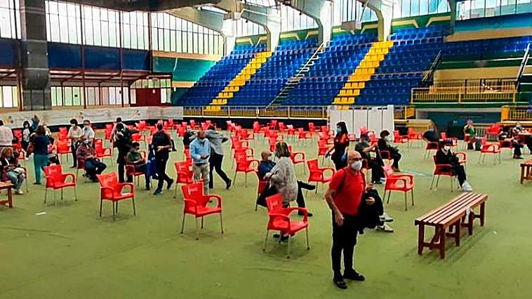 Vacunación contra la covid en Béjar