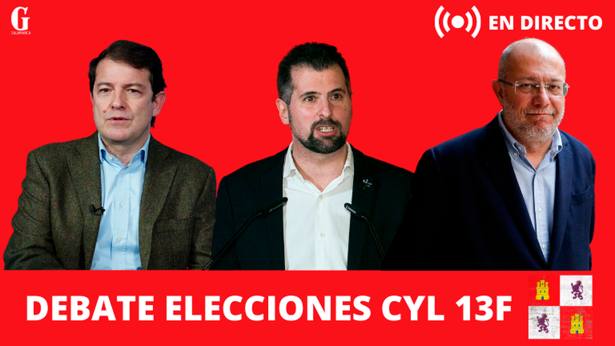 El primer debate de las elecciones de Castilla y León, EN DIRECTO