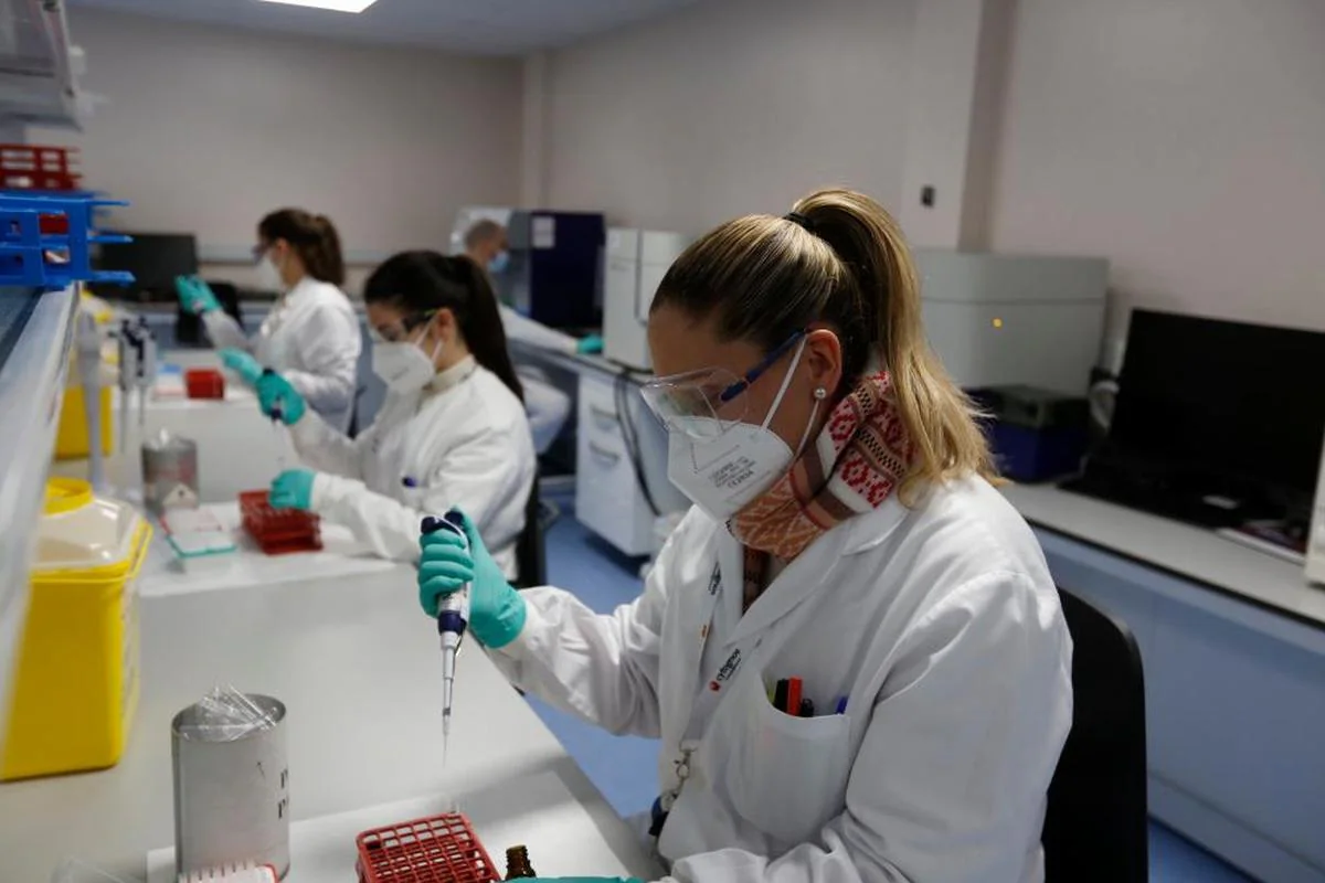 Uno de los laboratorios de Cytognos en el que desarrollan herramientas para análisis celulares.