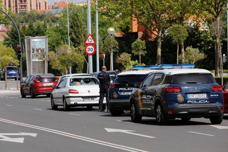 Dotaciones de Policía Nacional.