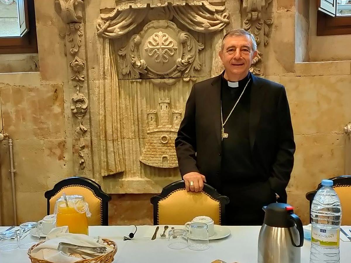 El obispo de Salamanca y Ciudad Rodrigo, José Luis Retana.