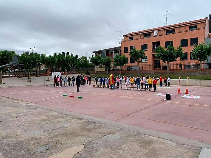 Escolares en una de las actividades educativas