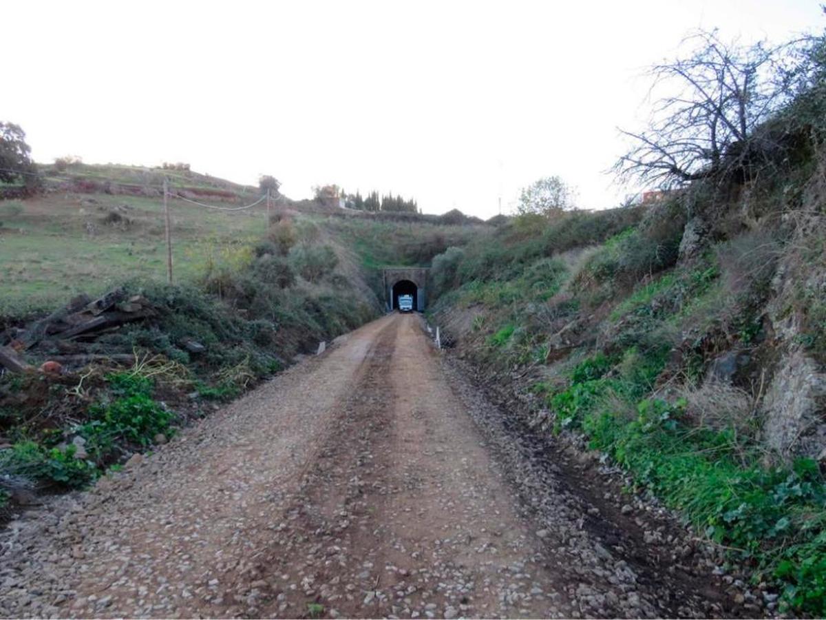 Estado de las obras del tramo del Camino Natural entre Plasencia y Jarilla