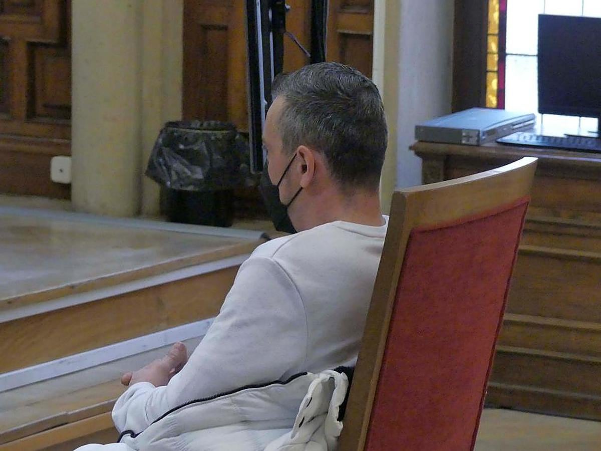 El acusado en un momento del juicio en la Audiencia Provincial de Salamanca