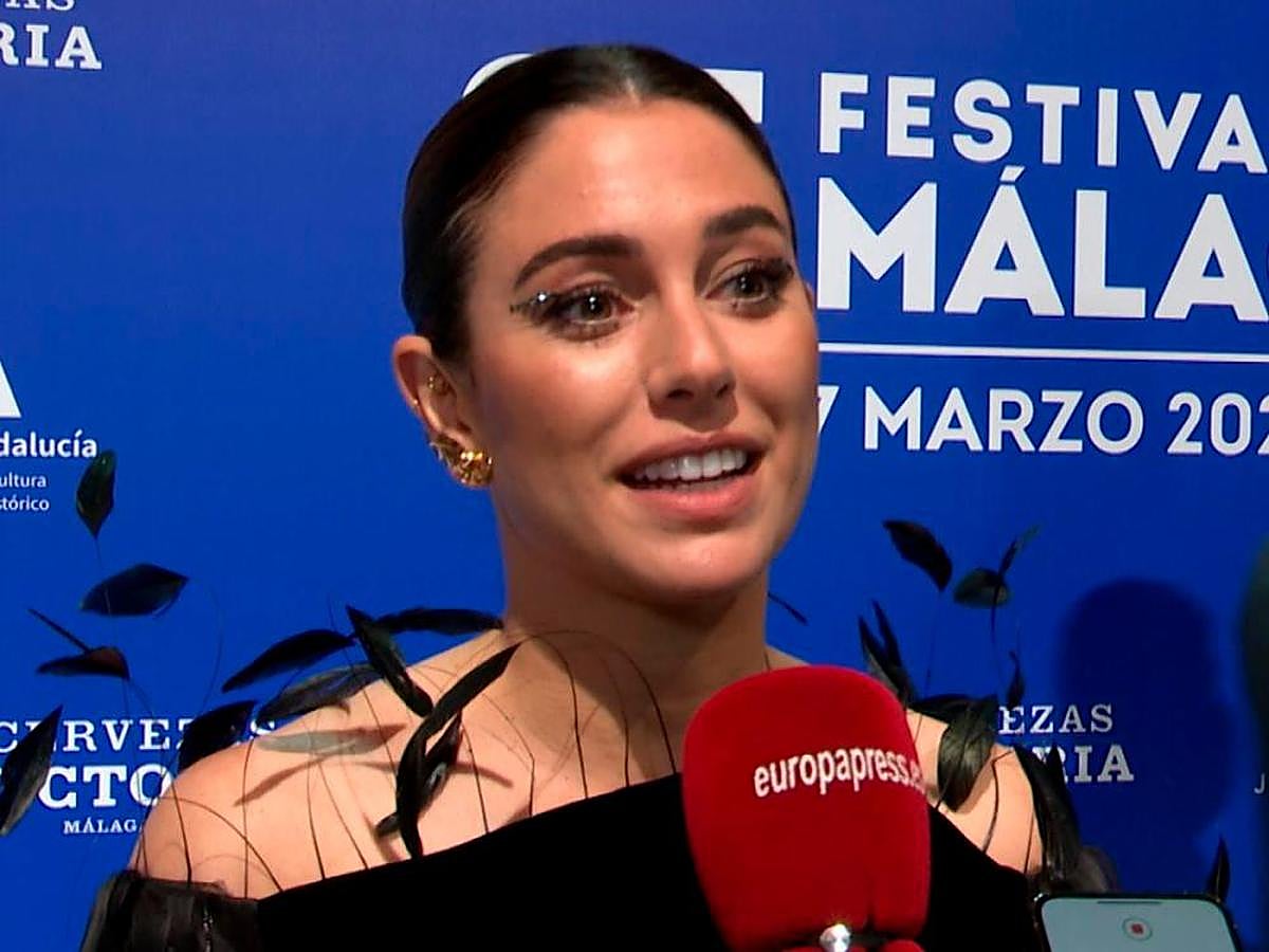 Blanca Suárez durante la presentación de ‘El test’ en el Festival de Cine de Málaga
