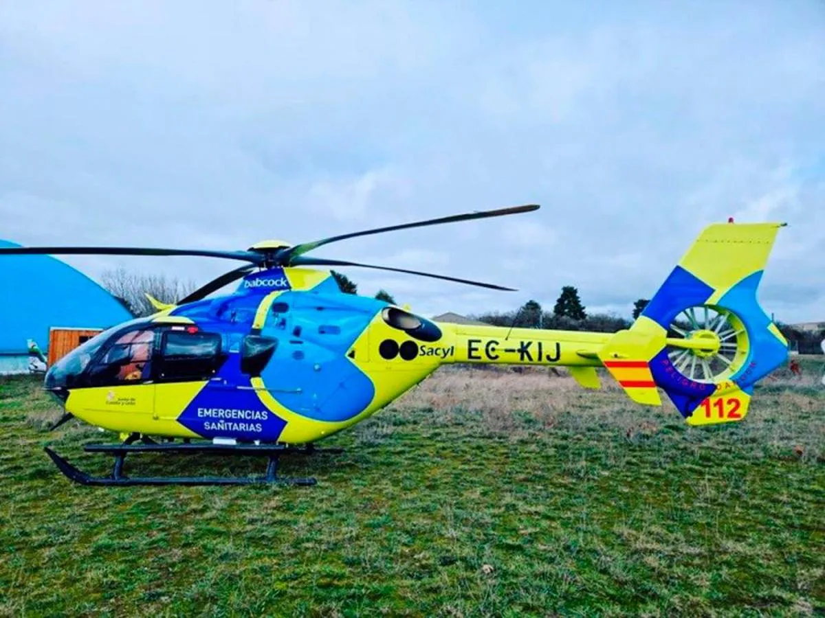 Helicóptero medicalizado de Sacyl