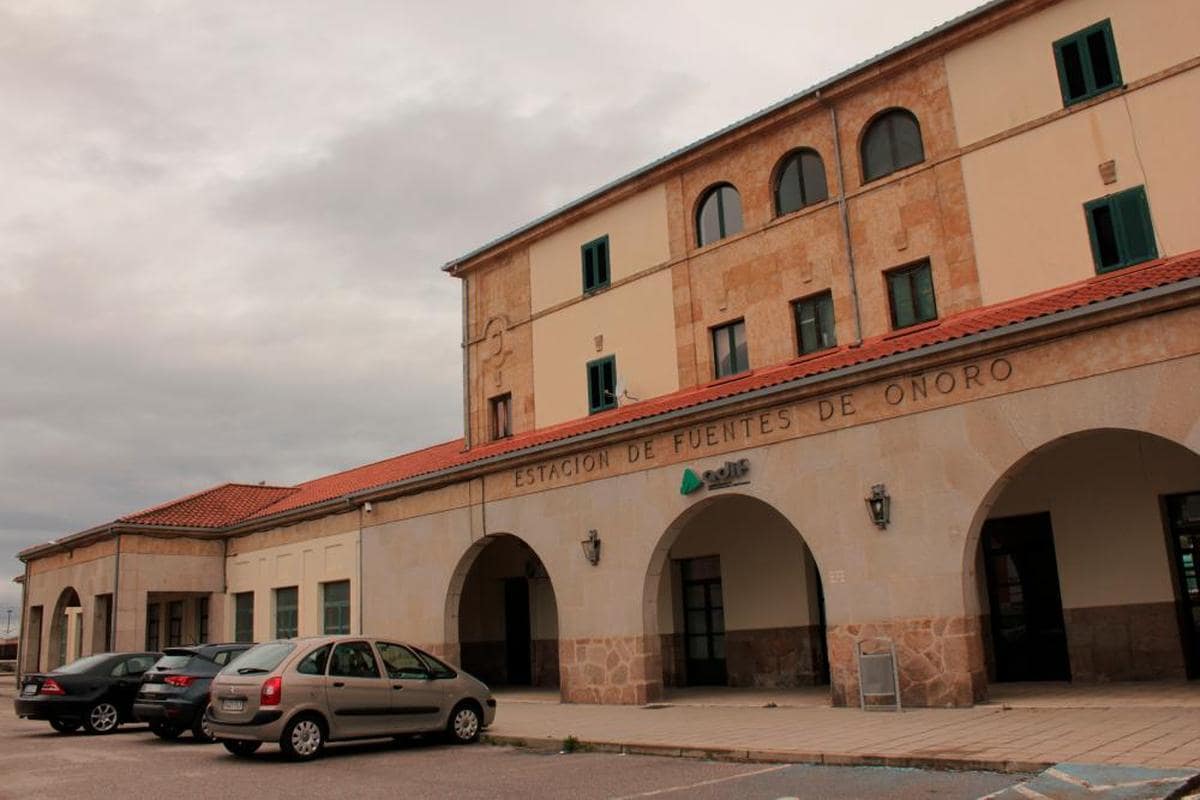 Estación de ferrocarril de Fuentes de Oñoro.