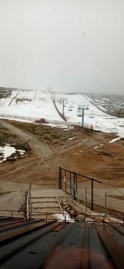 Vista de La Covatilla, hace unos días