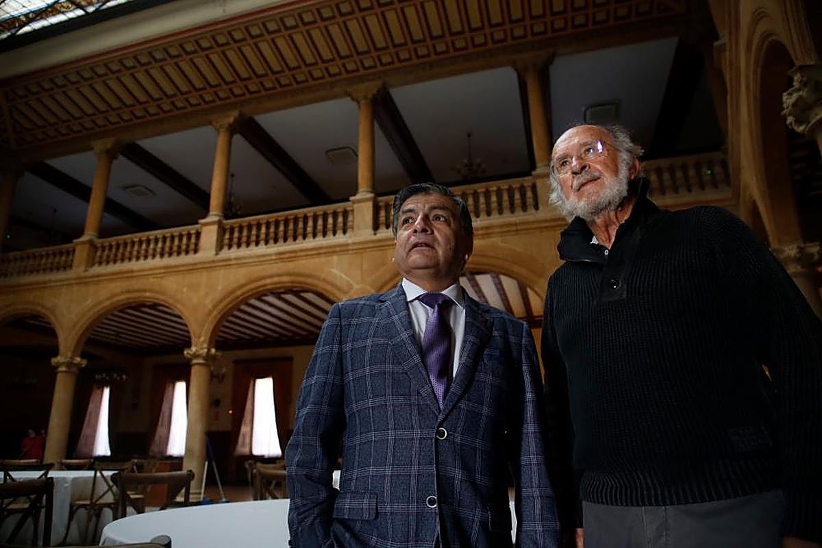 José Carlos Palomino (Perú) y Jesús Rodríguez (Uruguay), cónsules honorarios en Salamanca