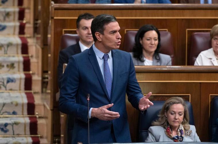 Pedro Sánchez, en el Congreso de los Diputados.