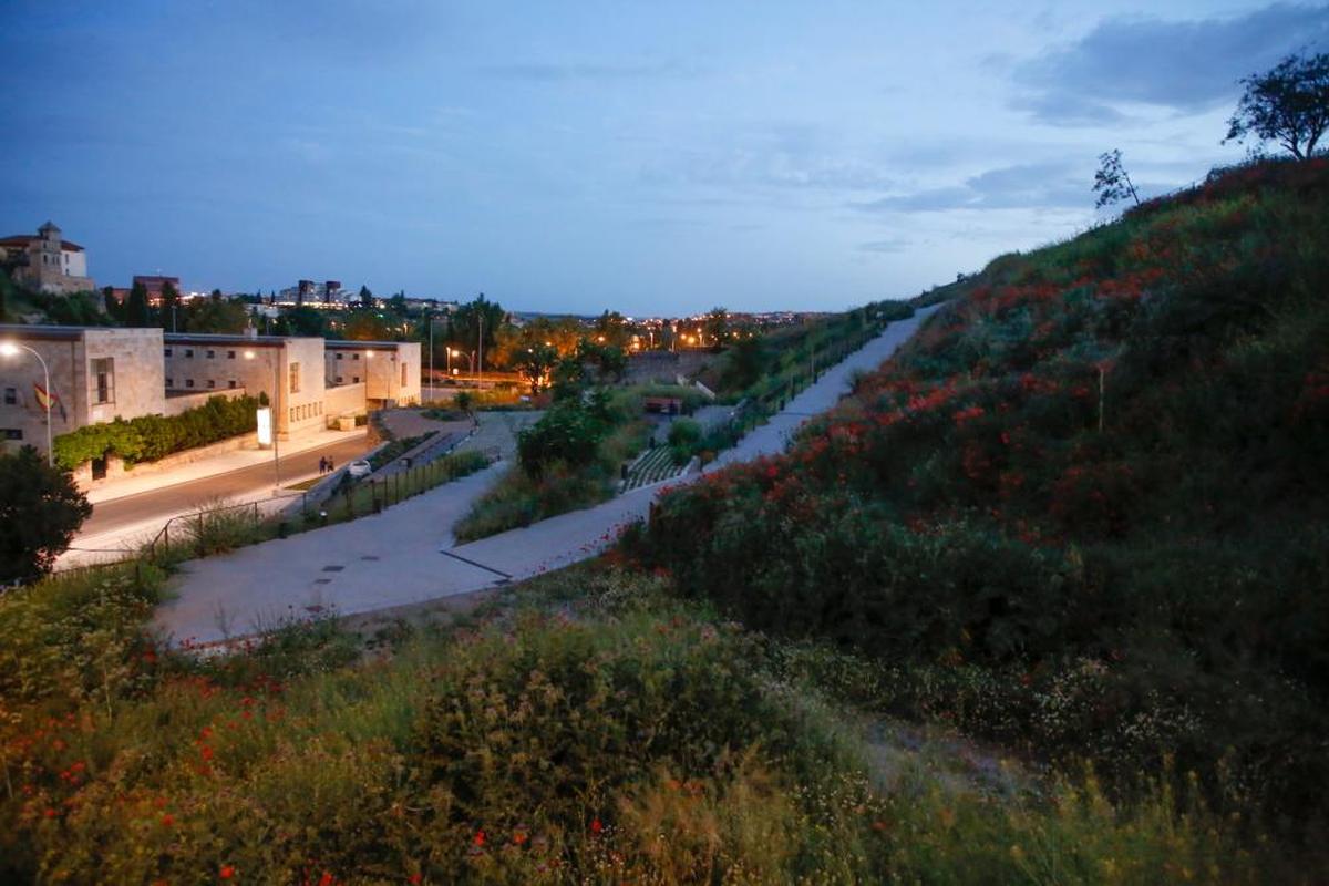 Las laderas del Cerro de San Vicente, donde la Concejalía de Turismo organizará visitas guiadas en agosto para descubrir el “Cielo de Salamanca”.