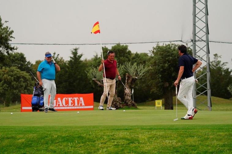 Una imagen del V Torneo de golf de LA GACETA en La Valmuza