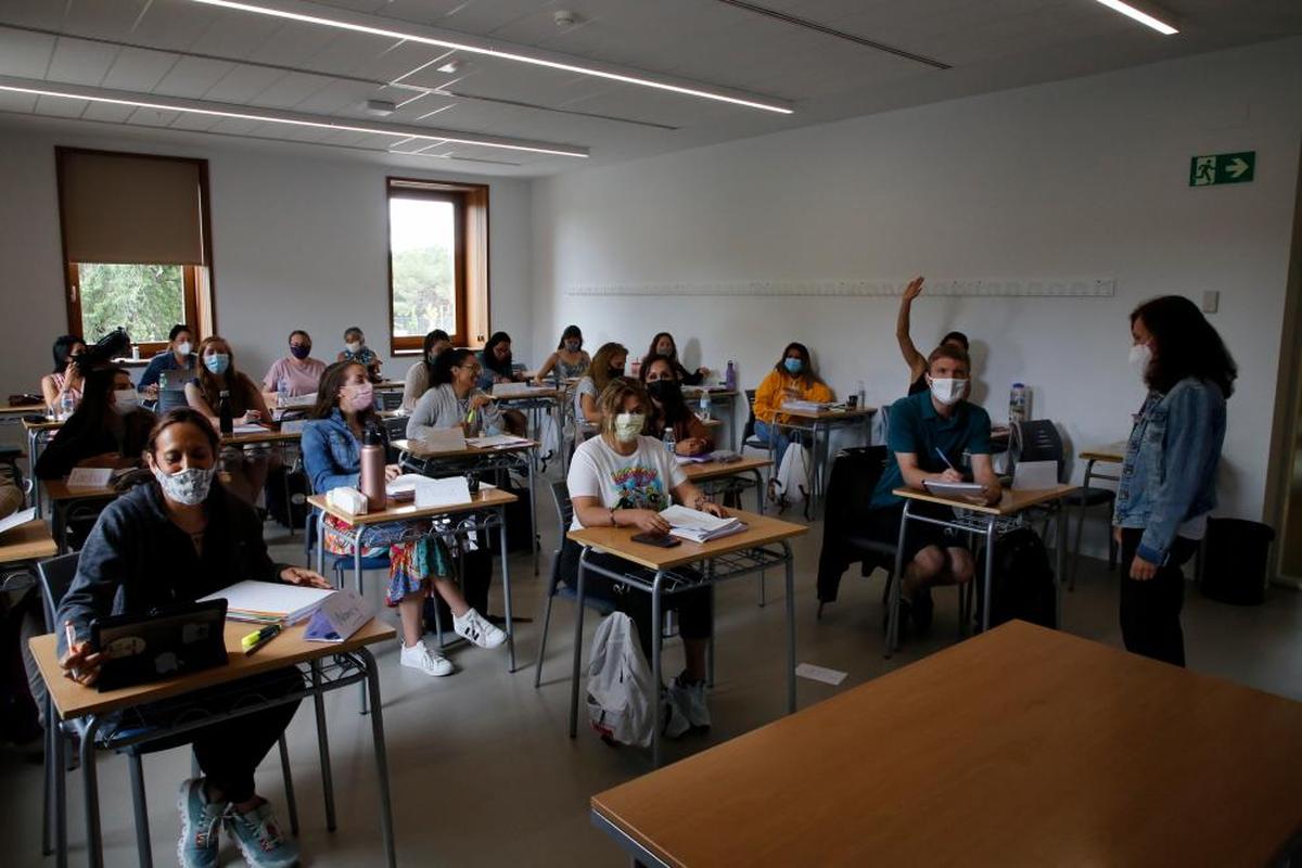 Estudiantes de español el pasado verano en los programas formativos de Cursos Internacionales de la Universidad.