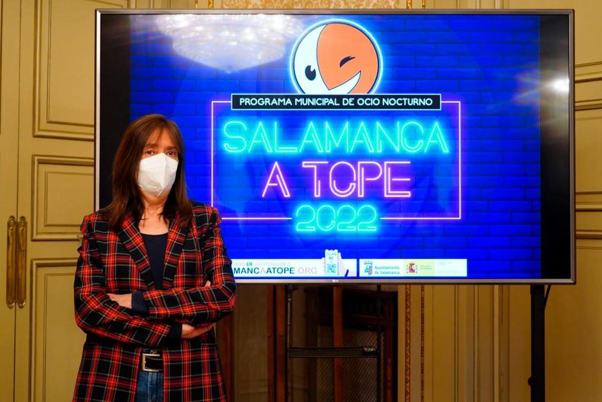 Cartel de presentación de ‘Salamanca a tope’ .