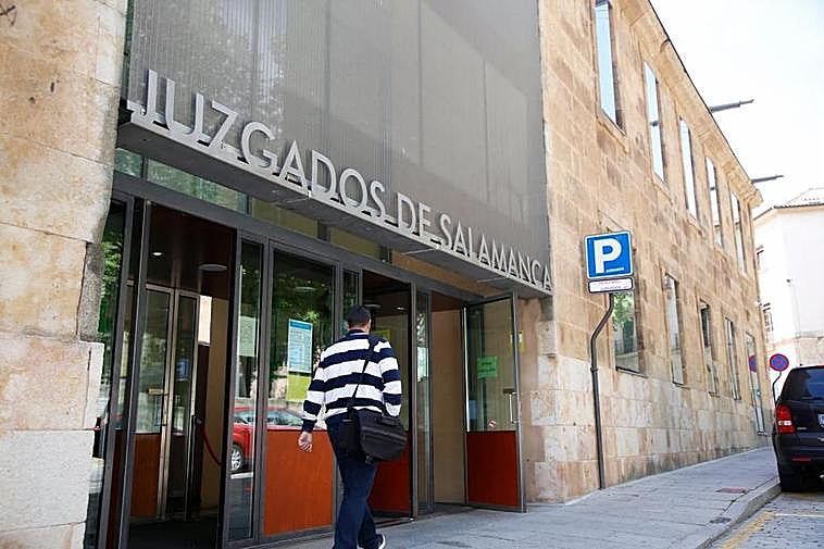 Edificio de los juzgados en la plaza de Colón, donde se ubican los órganos de lo Social