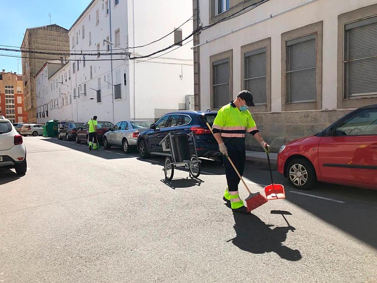 Trabajadores del Ayuntamiento de Salamanca.