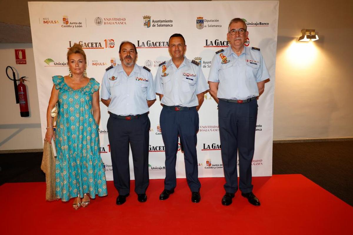 Teresa Simero, Emilio García, José Gallo y Pedro Zamora