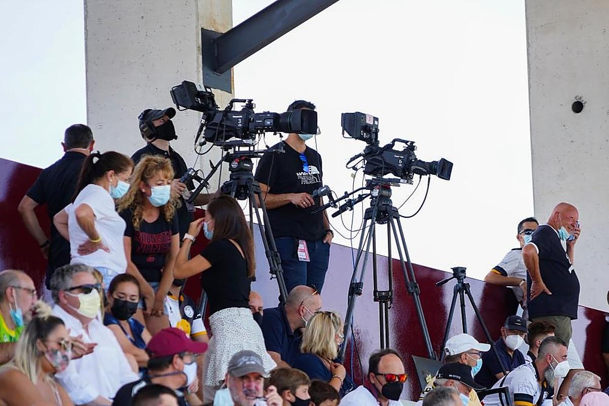 Cámaras de televisión en el Reina Sofía