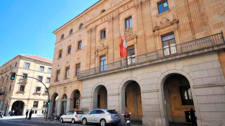 Audiencia Provincial de Salamanca, donde se celebra hoy el juicio.