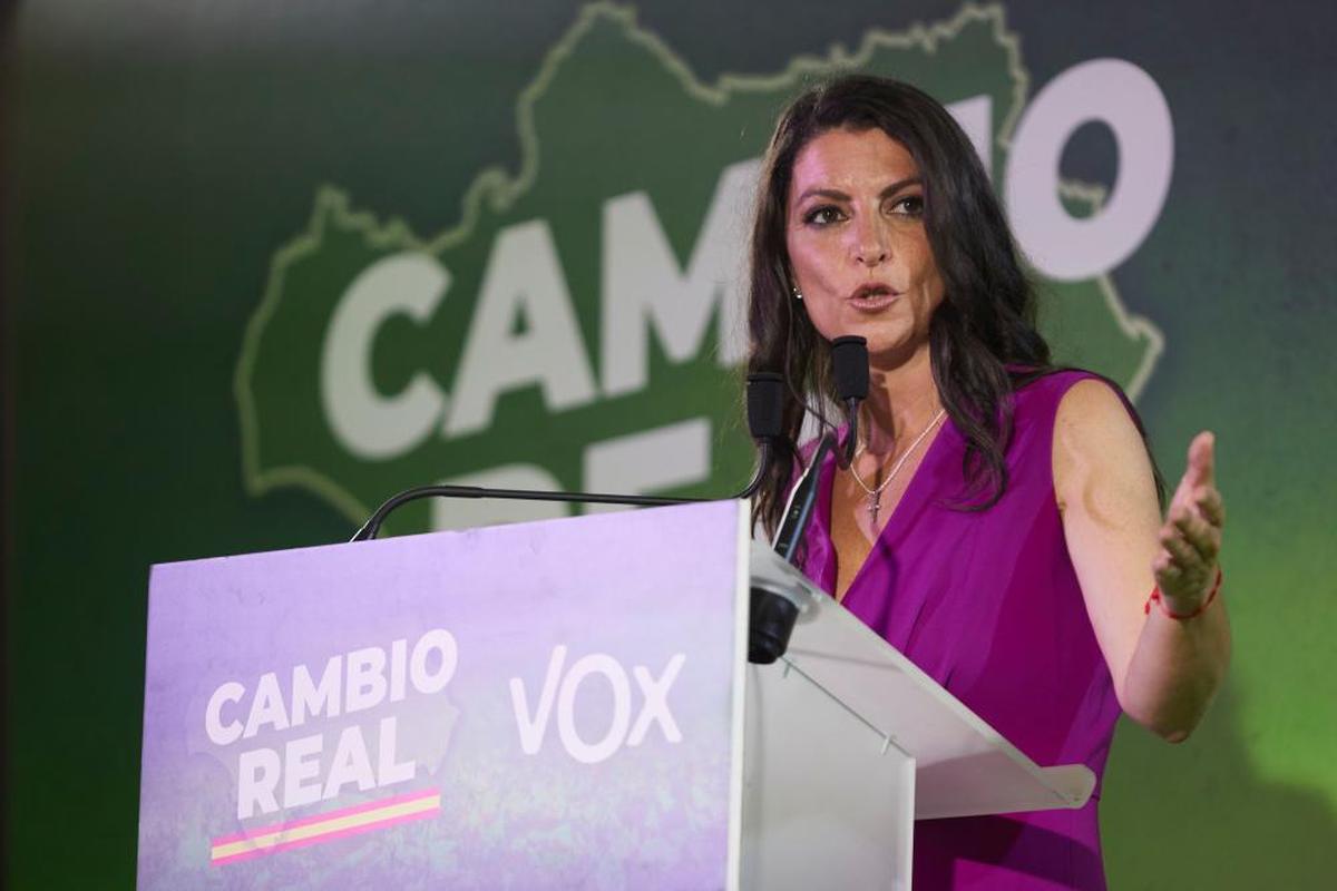 Macarena Olona valora las elecciones andaluzas