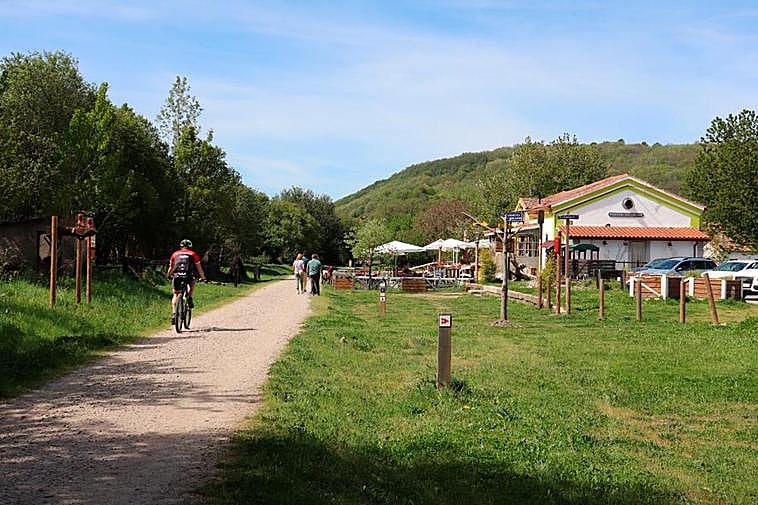 Imagen de la estación de Puerto hoy reconvertida en referente turístico