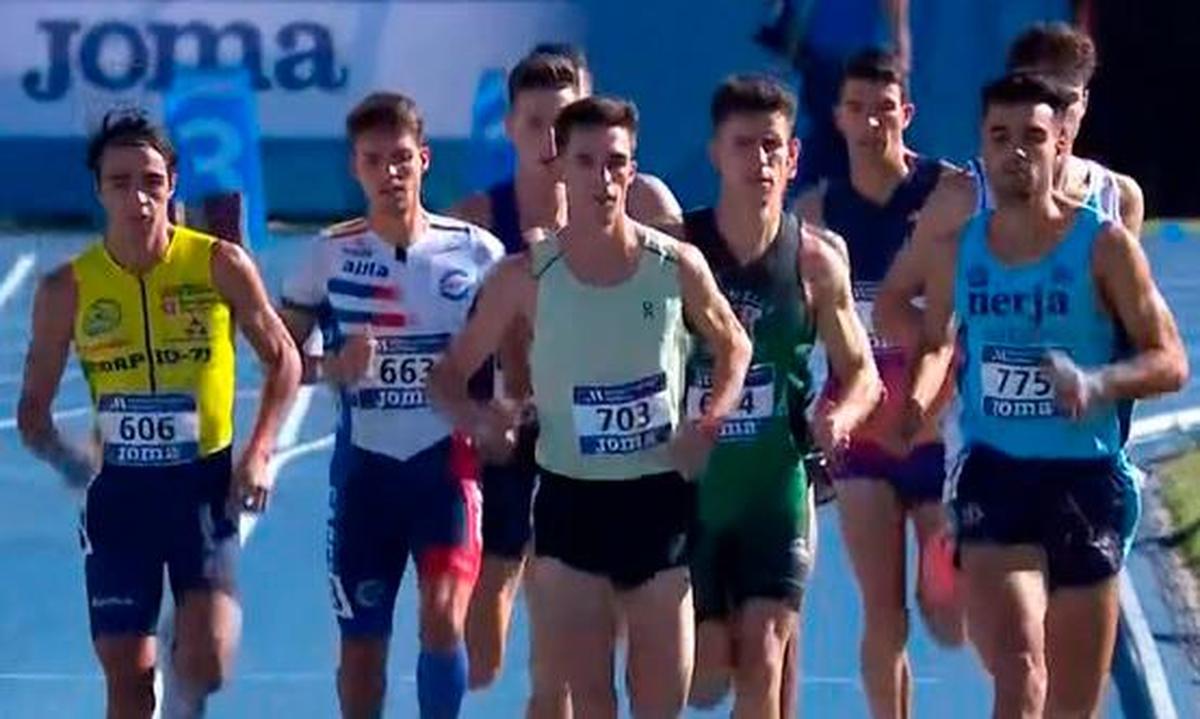 Mario García Romo disputando su semifinal.