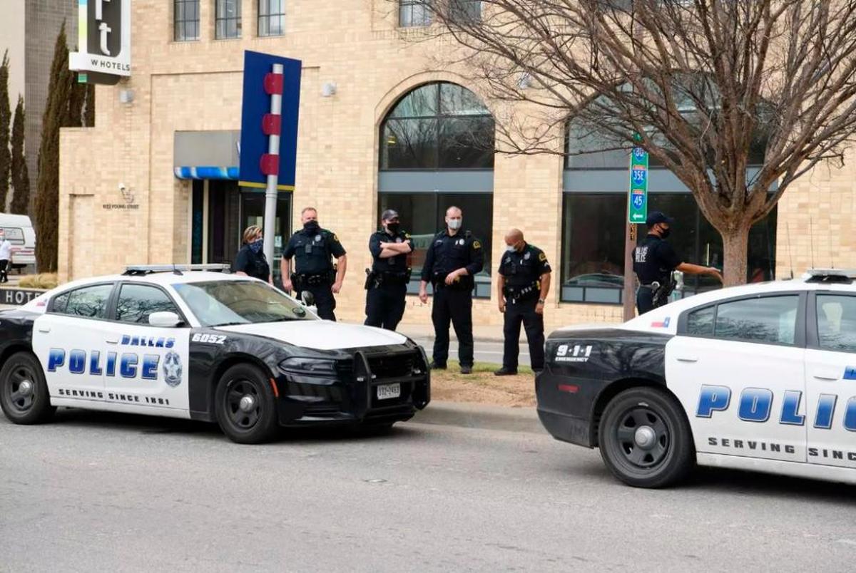 Policía de Dallas, en Texas