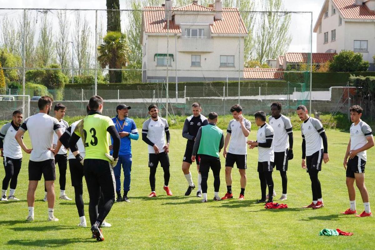 Entrenamiento del Salamanca la pasada campaña