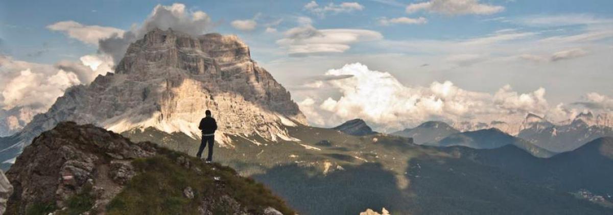 Alta Vía número 1 de los Dolomitas, donde fue encontrado en hijo de Agustín Garzón.