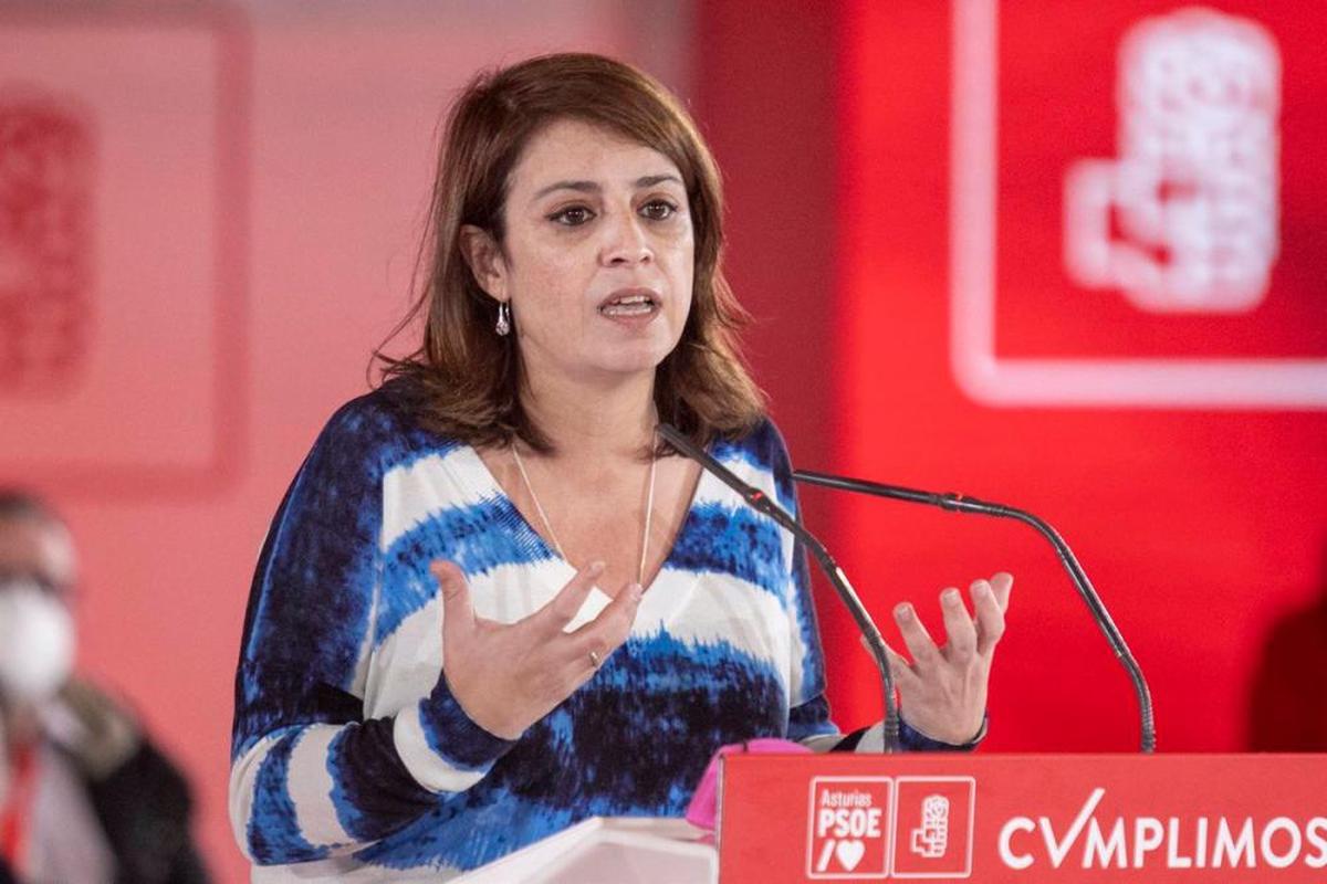 La política socialista Adriana Lastra