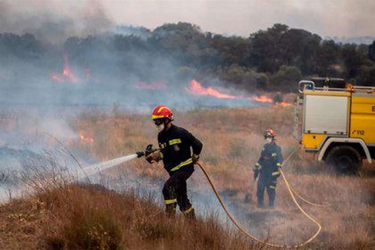 Incendio en Zamora